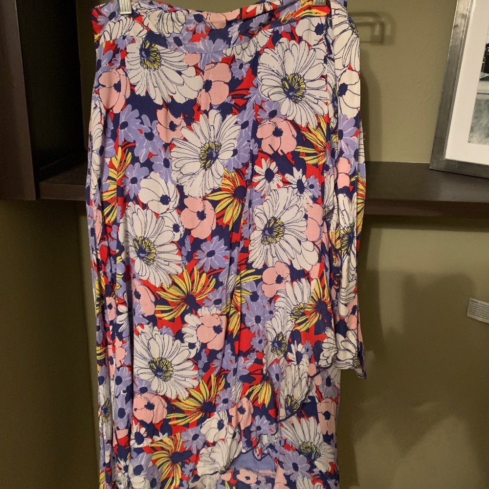 Anthropologie wrap skirt